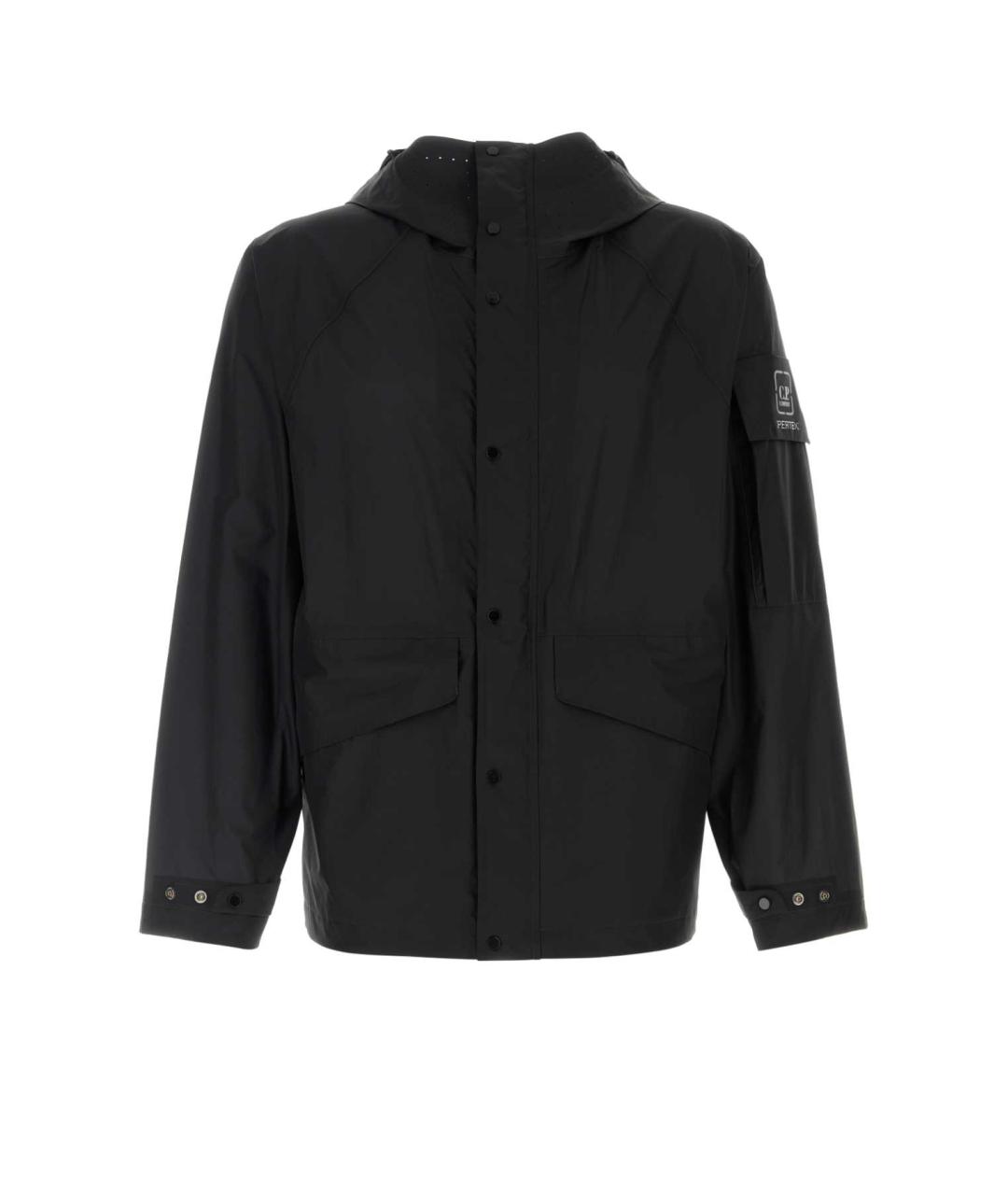 CP COMPANY Черная полиамидовая куртка, фото 1