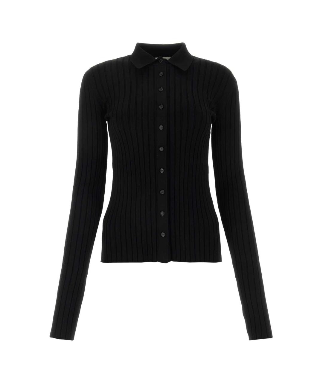 NENSI DOJAKA Черная вискозная водолазка, фото 1