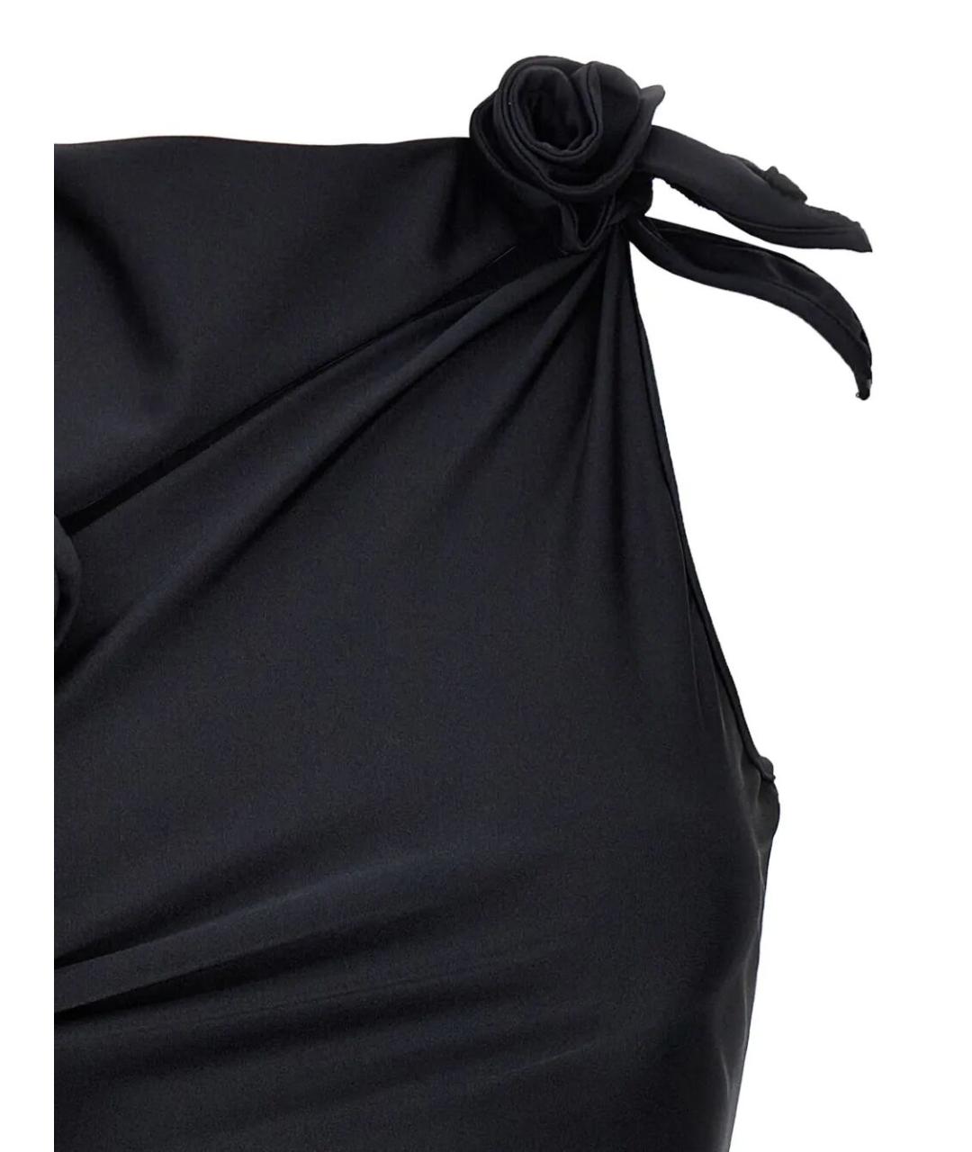 COPERNI Черное полиамидовое повседневное платье, фото 3