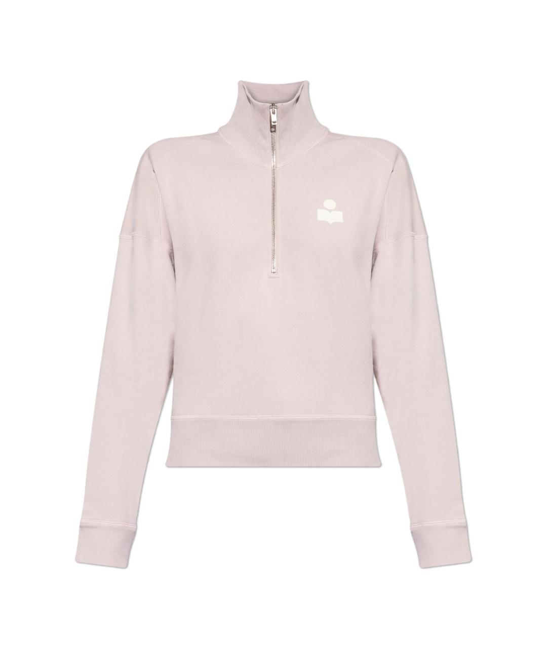 ISABEL MARANT Розовый хлопковый джемпер / свитер, фото 1