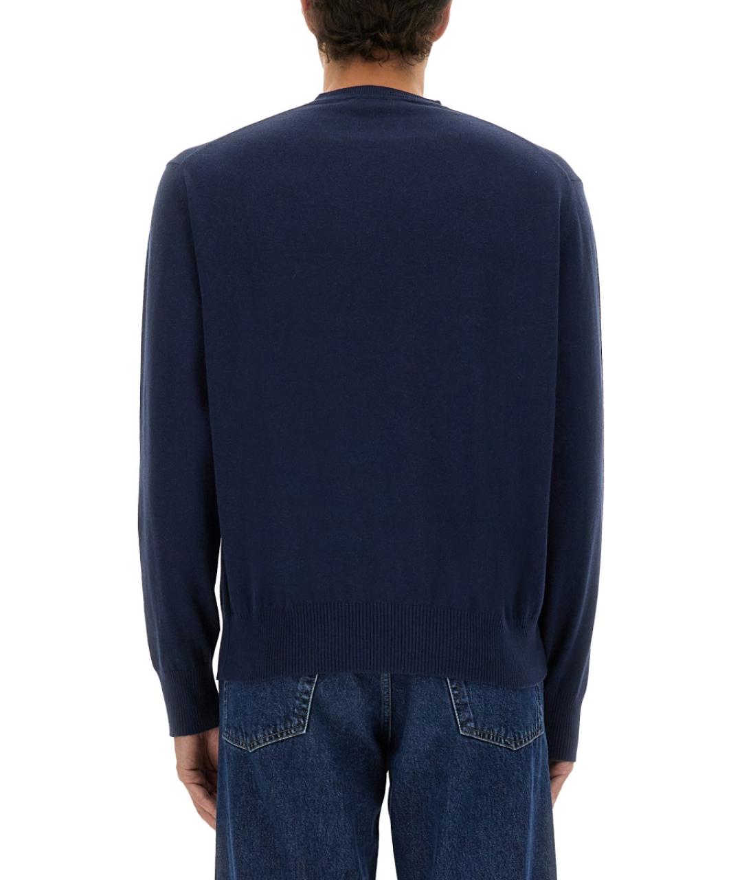 VIVIENNE WESTWOOD Синий хлопковый джемпер / свитер, фото 2