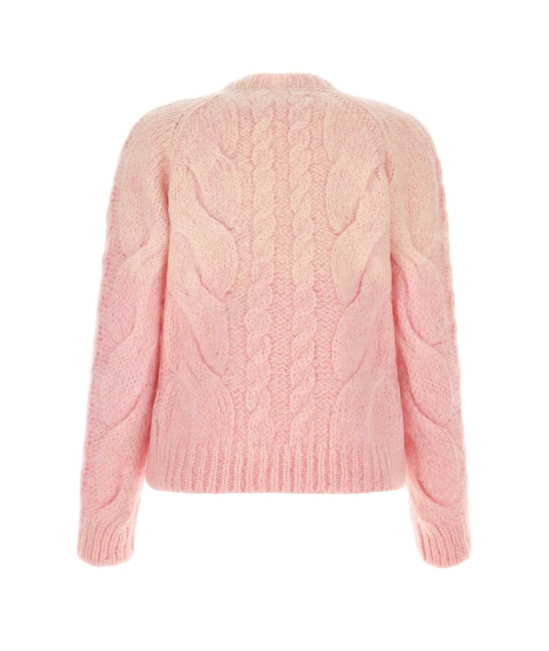 MAISON MARGIELA Розовый джемпер / свитер, фото 2