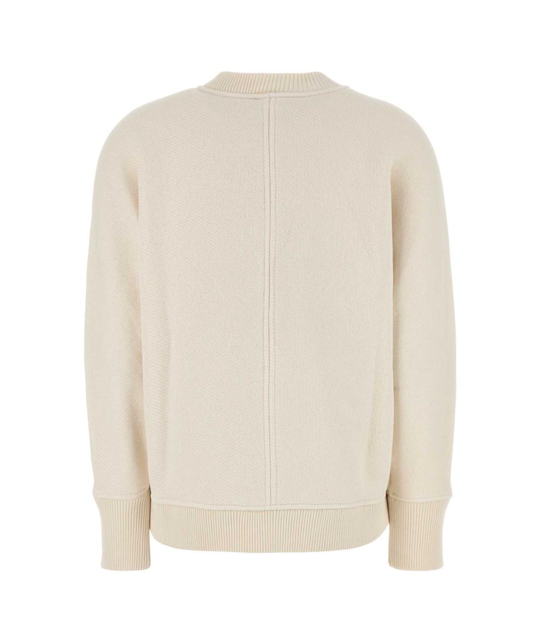 MAX MARA Бежевый хлопковый кардиган, фото 2