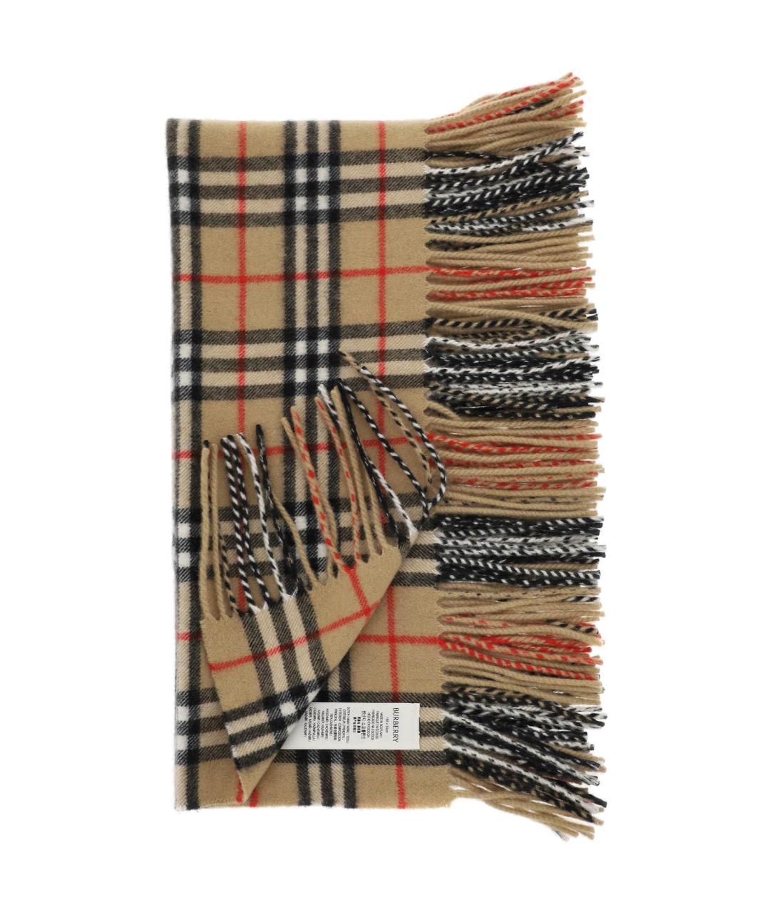 BURBERRY Мульти кашемировый шарф, фото 3