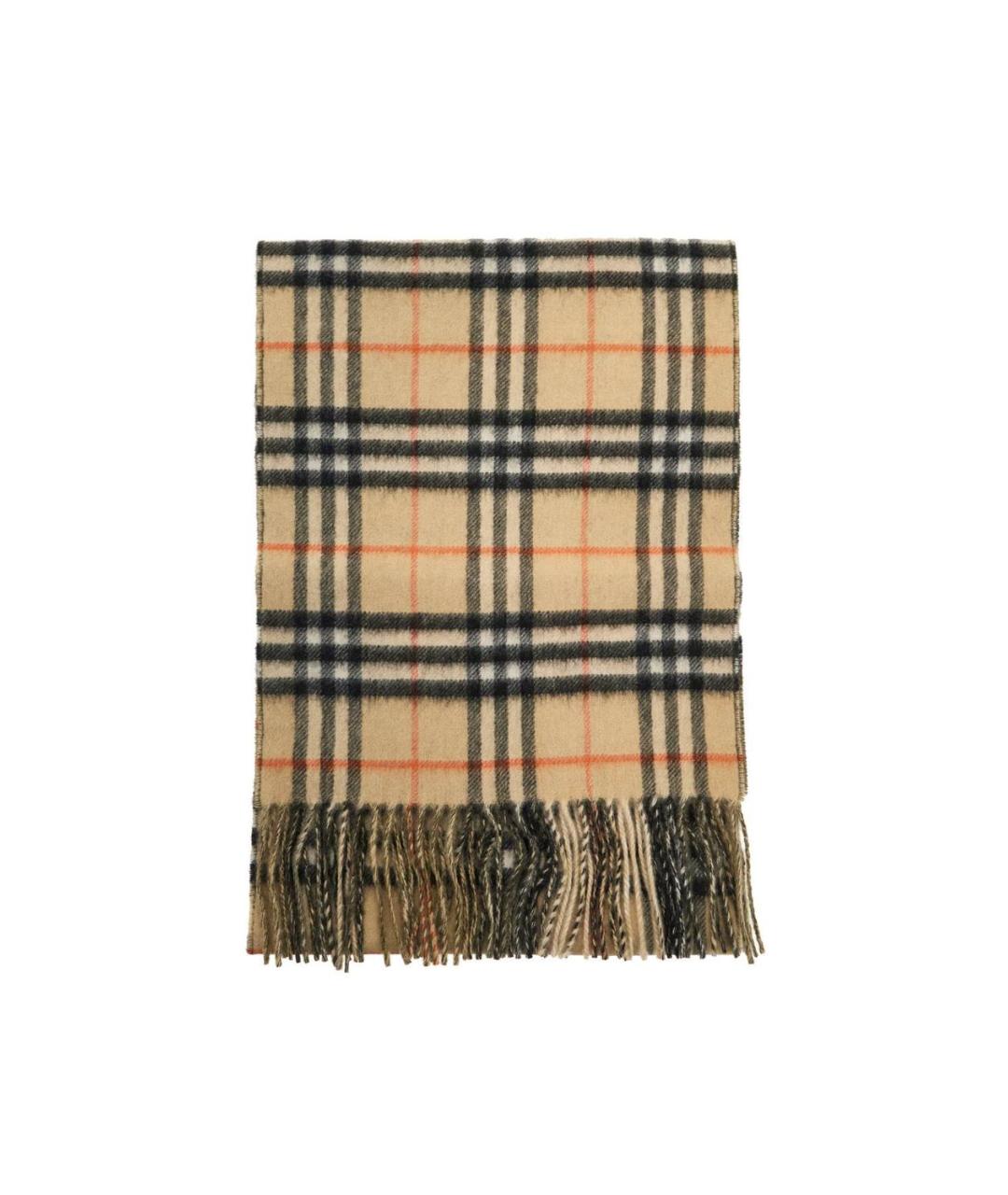 BURBERRY Мульти кашемировый шарф, фото 1