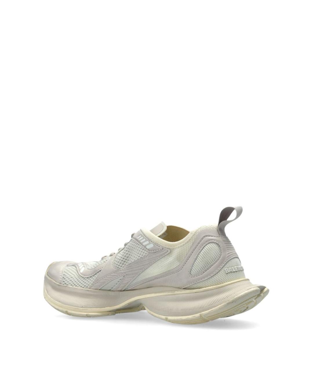 BALENCIAGA Бежевые синтетические кроссовки, фото 3