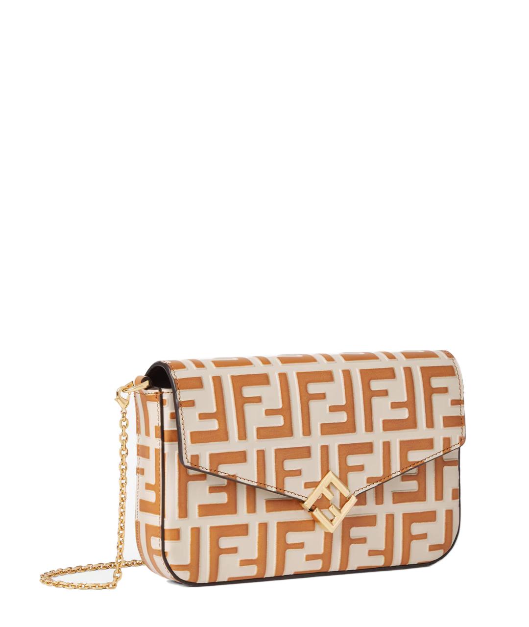 FENDI Мульти кожаная сумка через плечо, фото 3