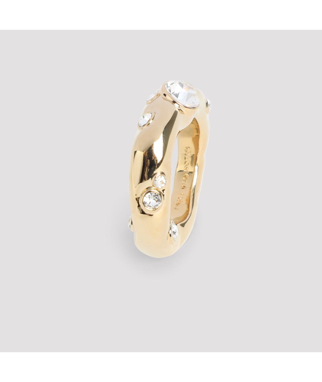 DRIES VAN NOTEN Золотое латунное кольцо, фото 4