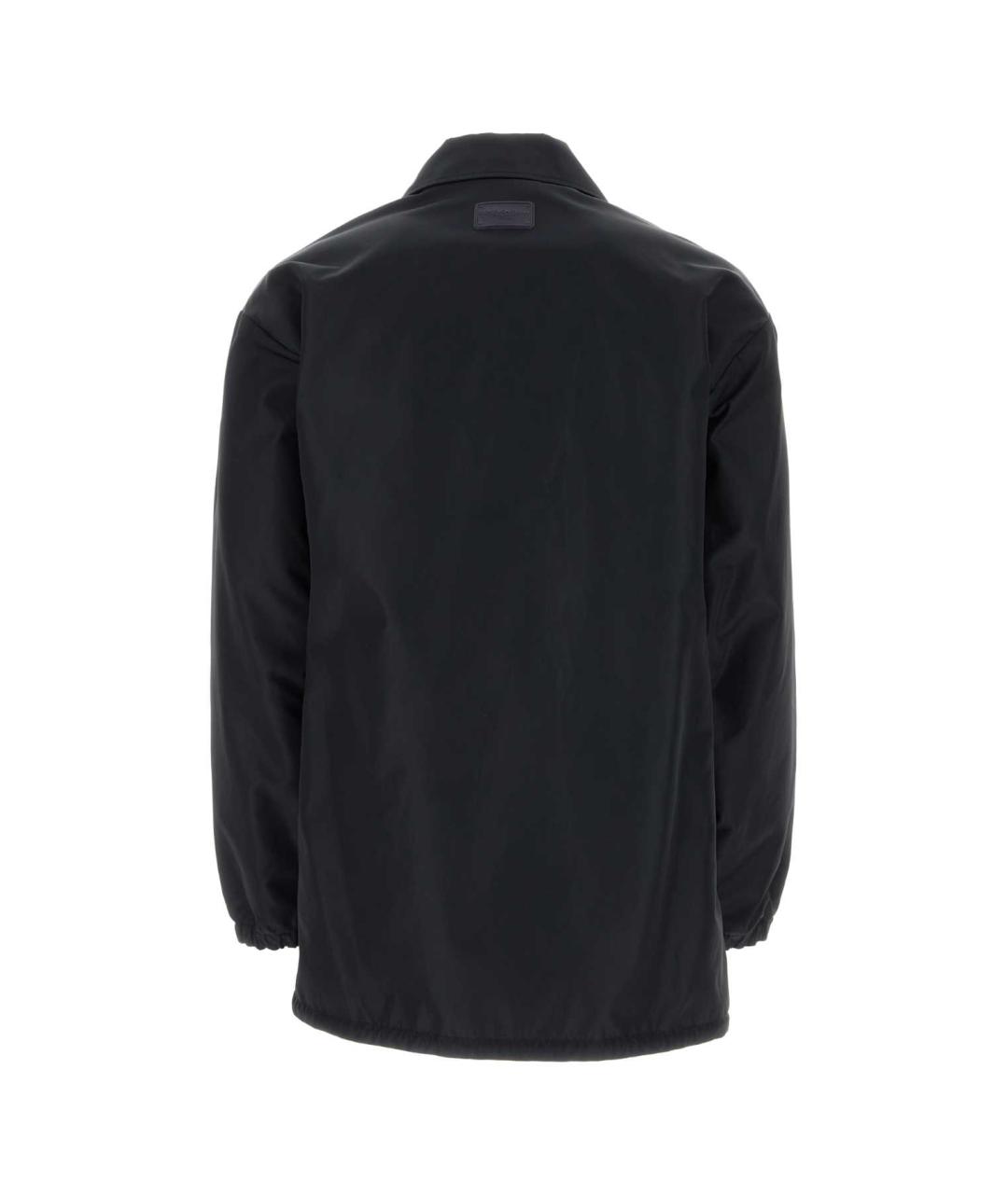 DOLCE&GABBANA Темно-синяя хлопковая куртка, фото 2