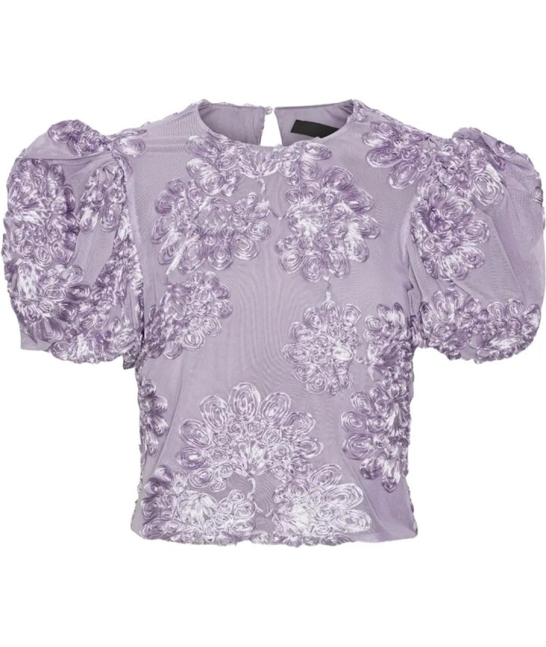 ROTATE Фиолетовая полиэстеровая блузы, фото 1