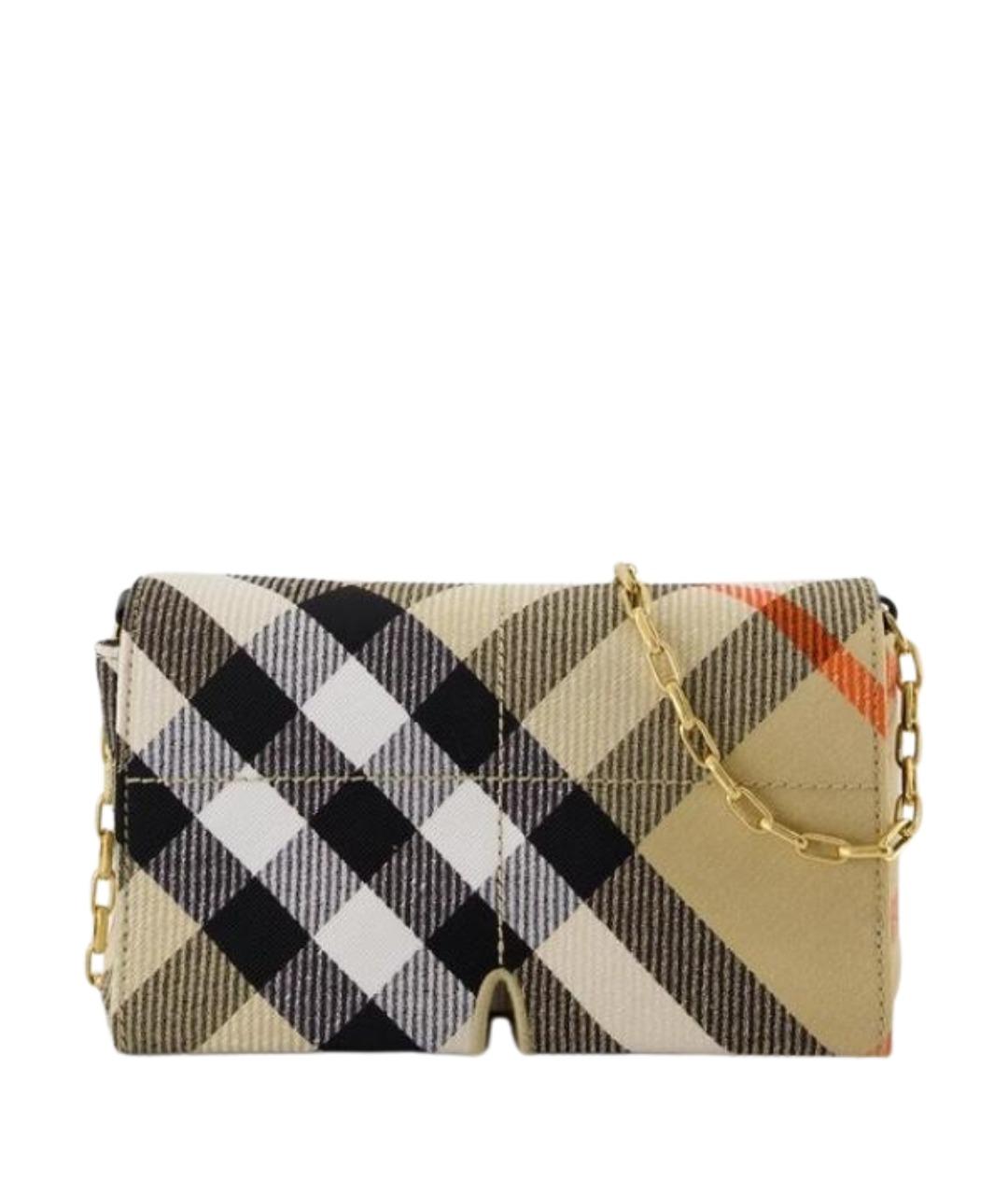 BURBERRY Мульти кожаная сумка через плечо, фото 1