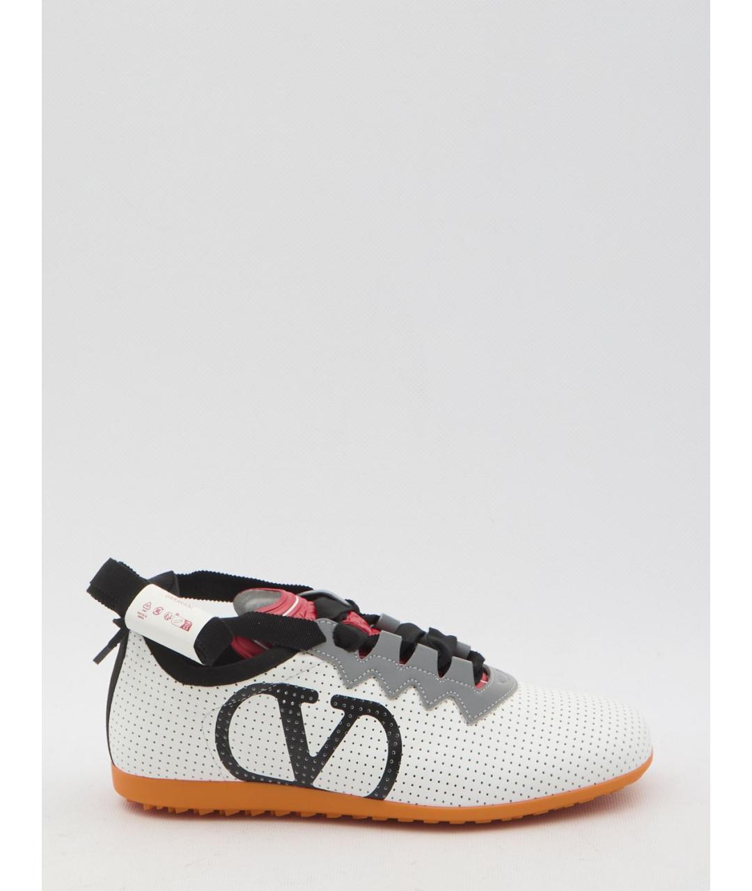 VALENTINO Белые кожаные кеды, фото 5