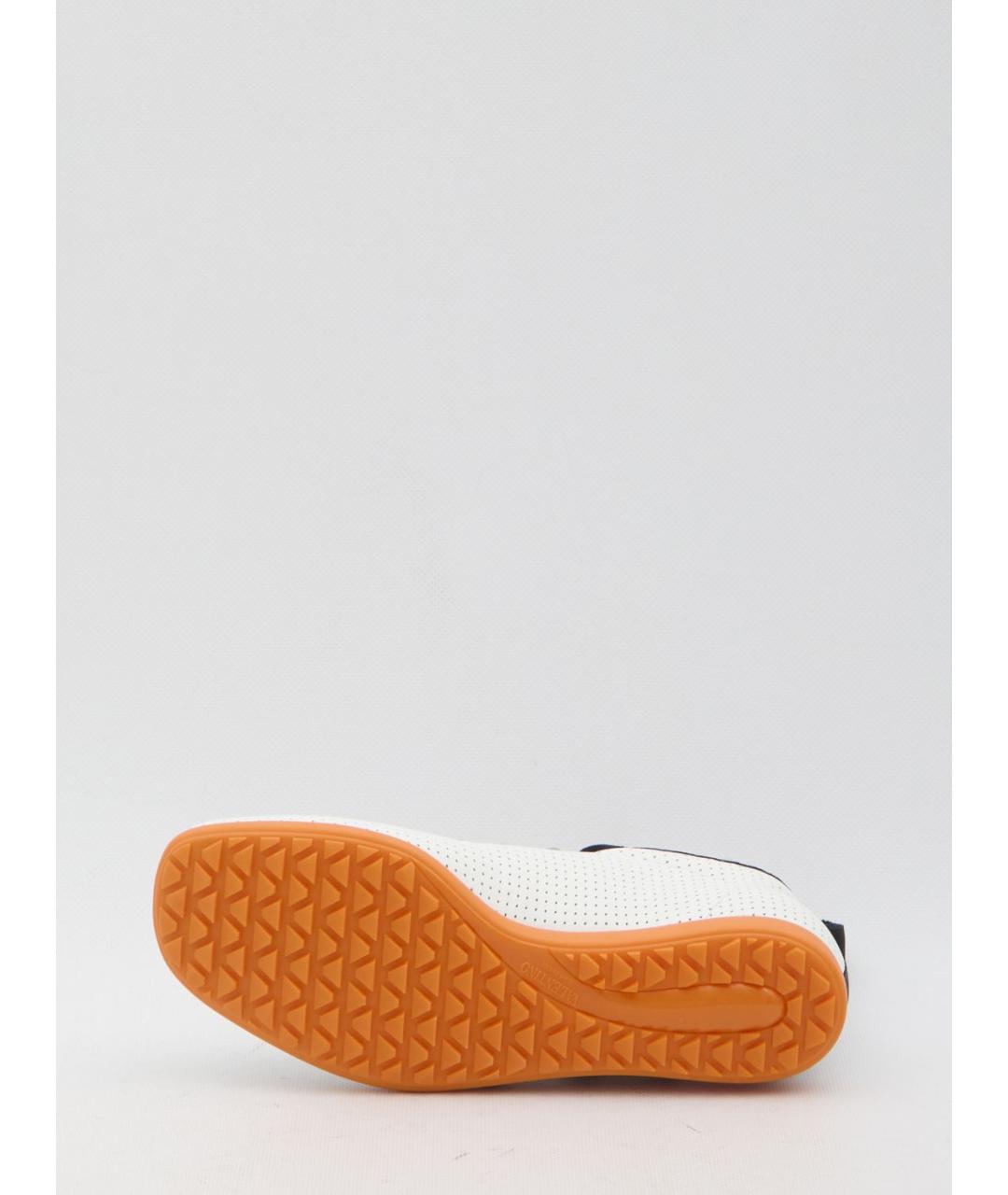 VALENTINO Белые кожаные кеды, фото 4