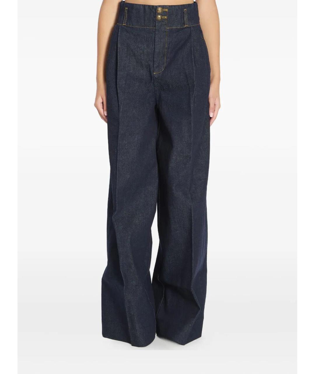 ZIMMERMANN Синие деним прямые брюки, фото 5