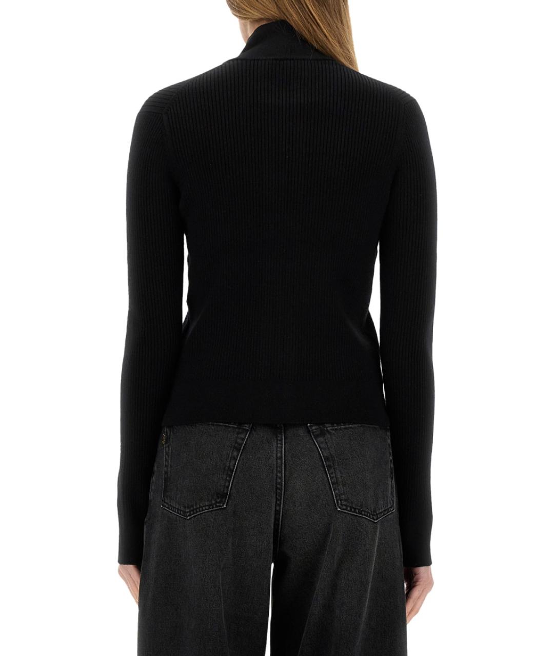 J.W.ANDERSON Черный хлопковый кардиган, фото 3