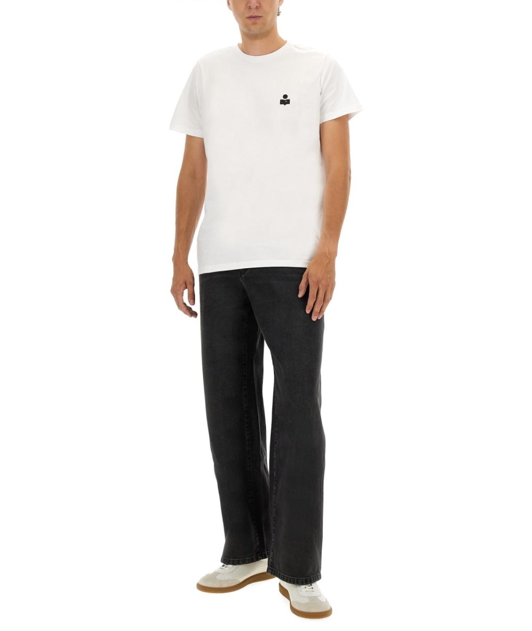 ISABEL MARANT Черные хлопковые повседневные брюки, фото 2