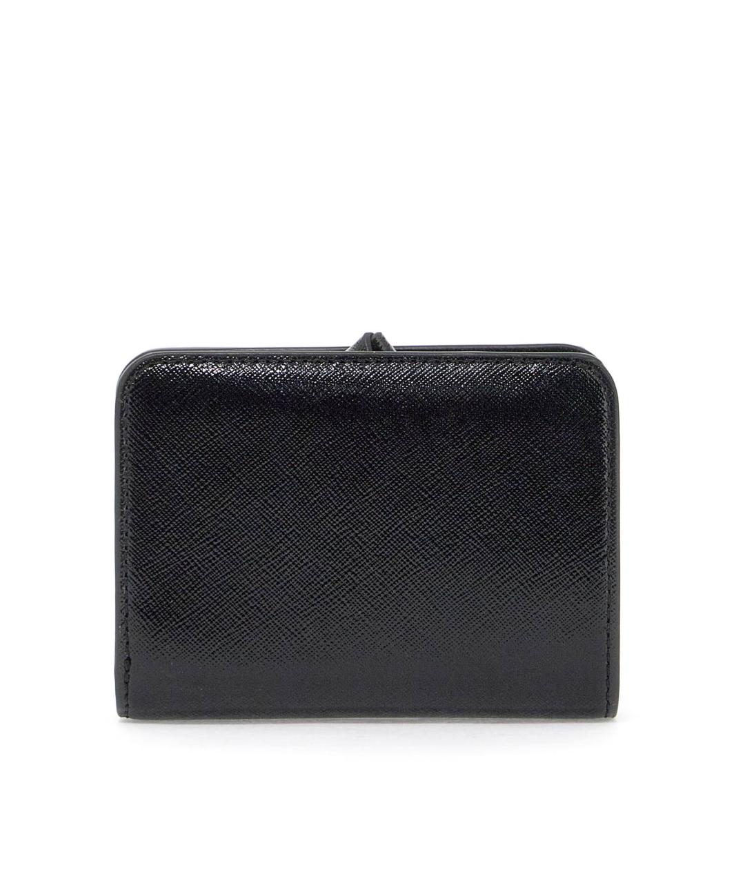 MARC JACOBS Черный кожаный кошелек, фото 4