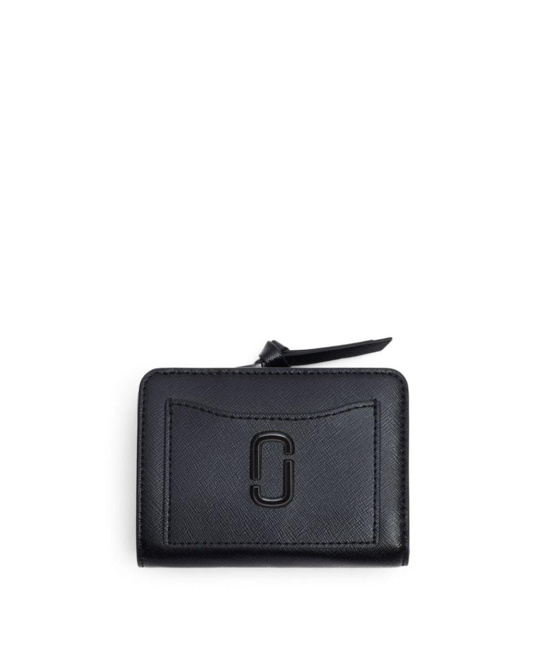 MARC JACOBS Черный кожаный кошелек, фото 1