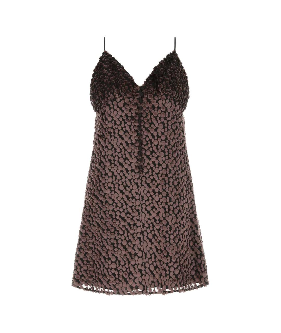 SAINT LAURENT Мульти повседневное платье, фото 1