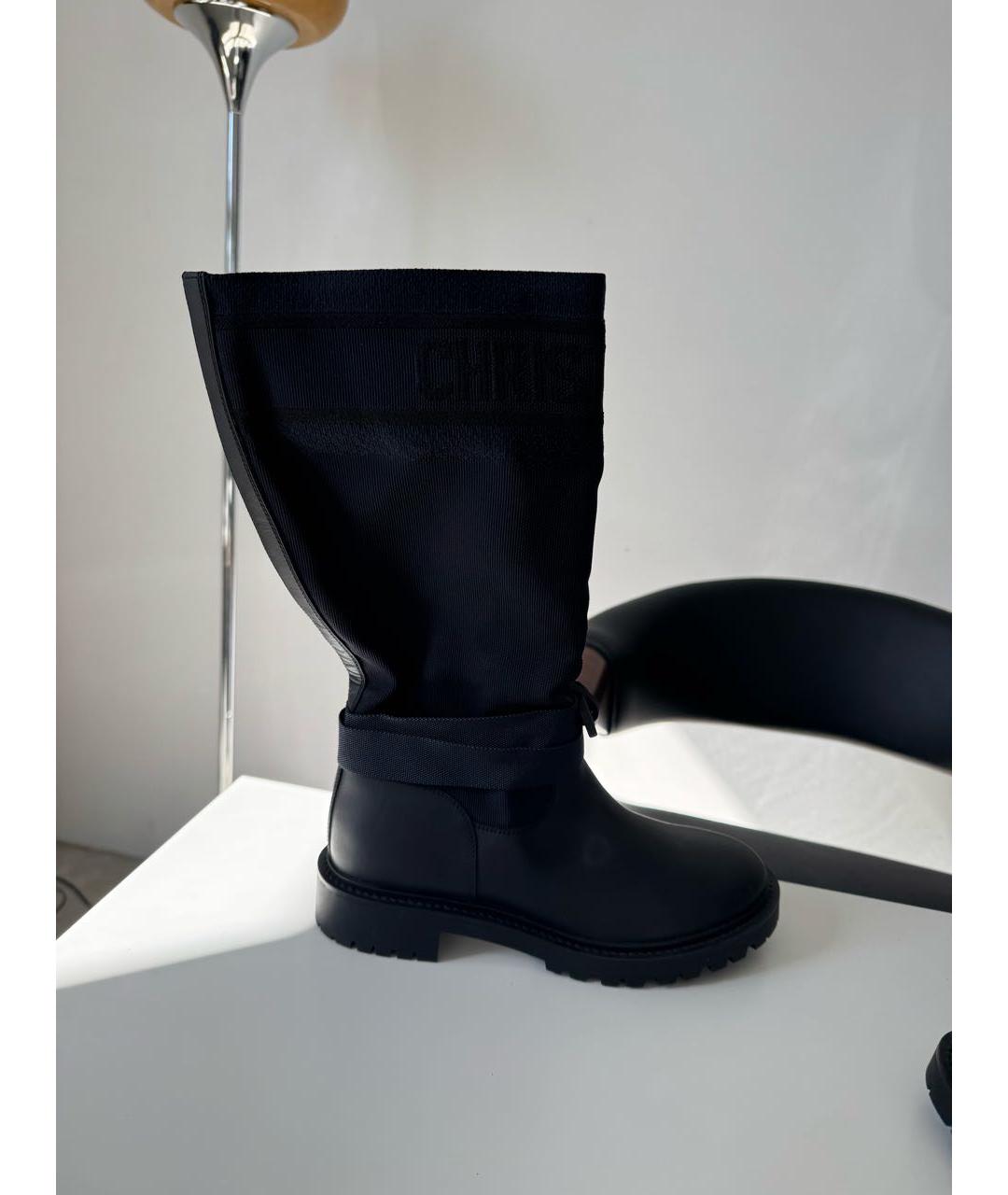 CHRISTIAN DIOR Кожаные ботинки, фото 8