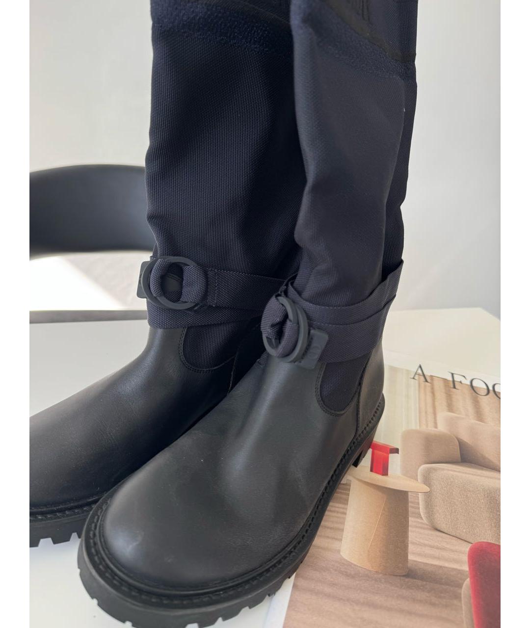 CHRISTIAN DIOR Кожаные ботинки, фото 6