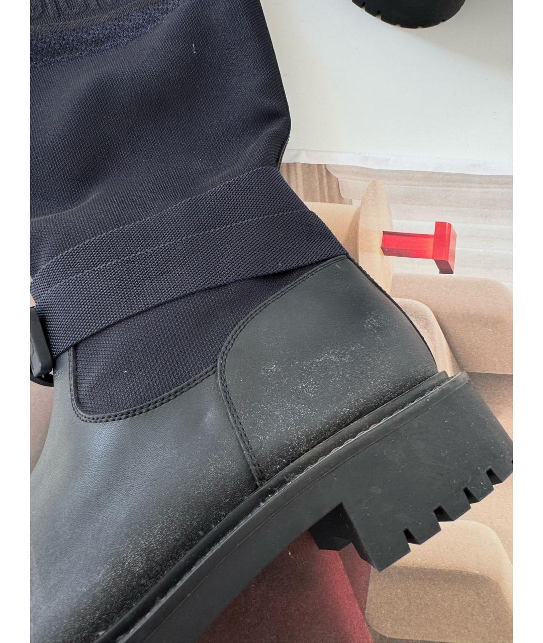 CHRISTIAN DIOR Кожаные ботинки, фото 3