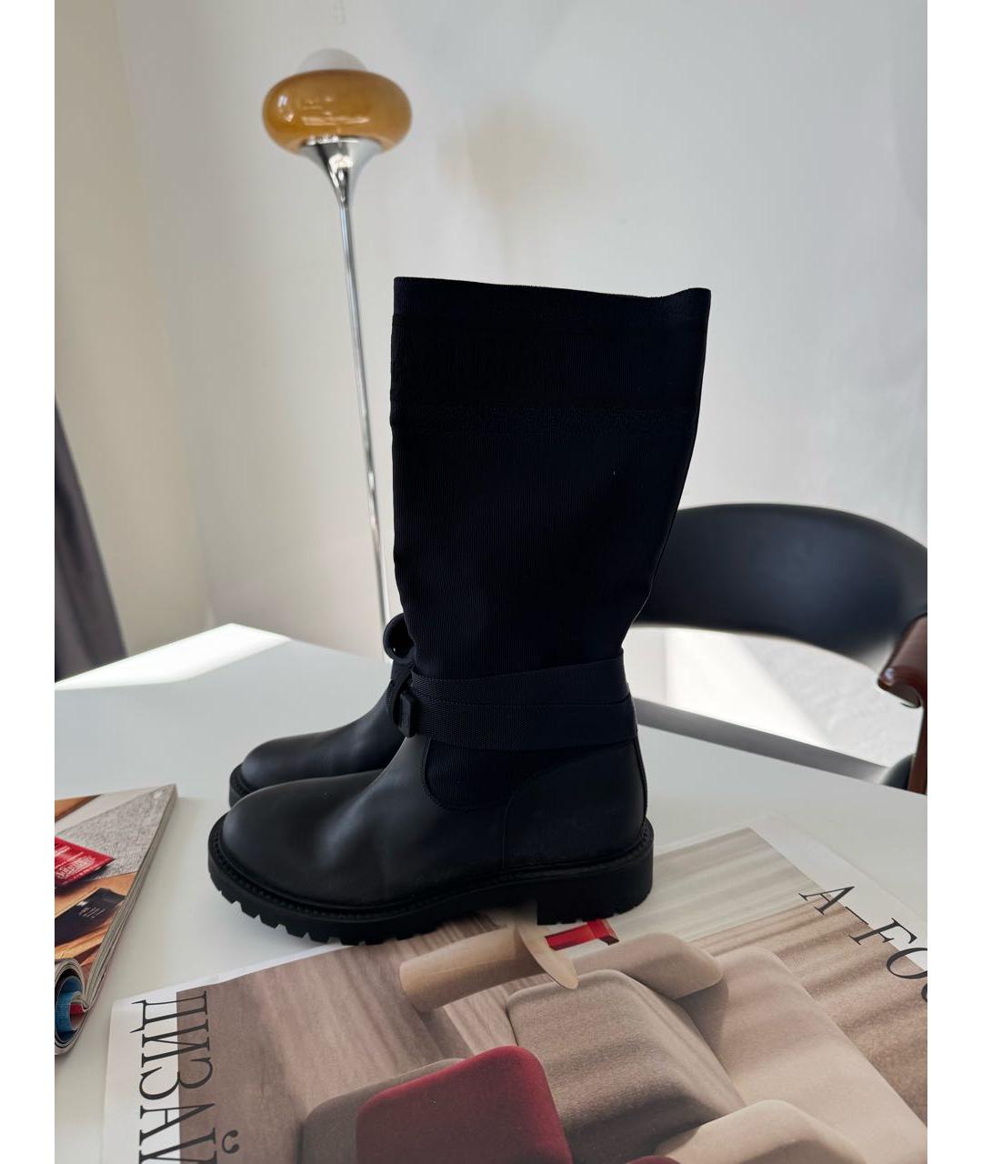 CHRISTIAN DIOR Кожаные ботинки, фото 7