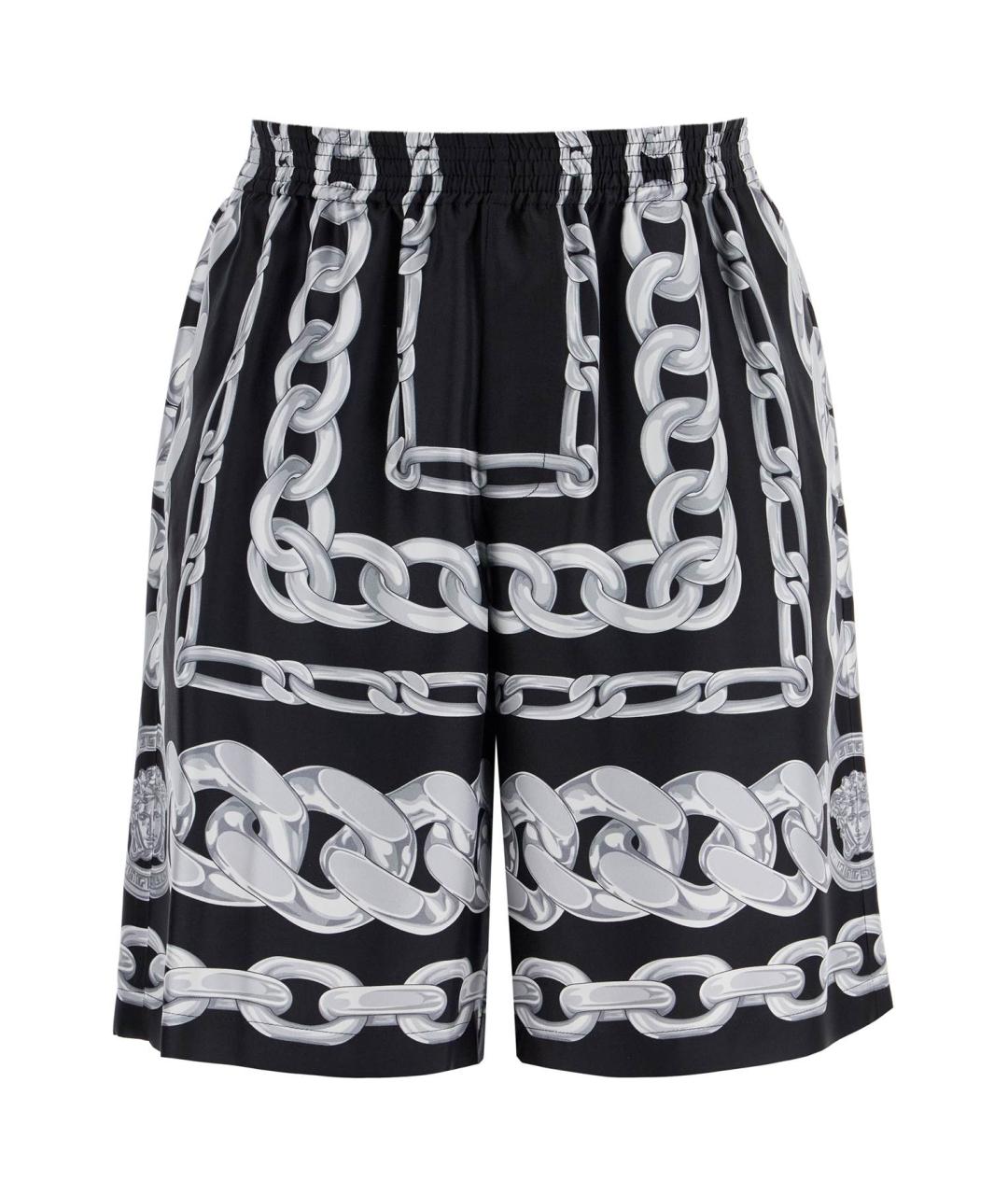 VERSACE Мульти шелковые шорты, фото 1