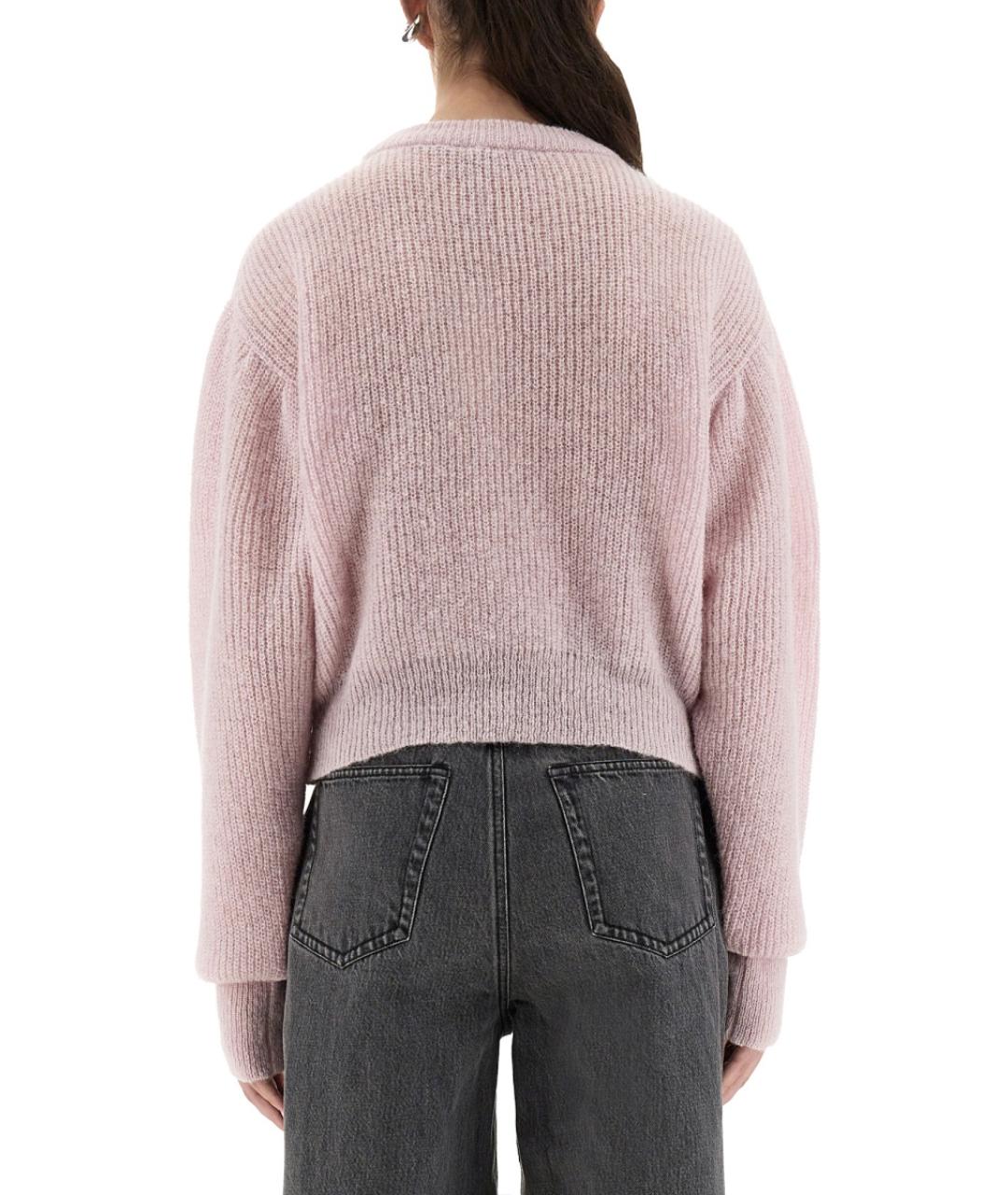 ROTATE Розовый шерстяной джемпер / свитер, фото 3