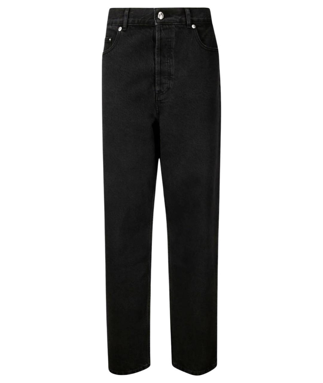 A.P.C. Черные хлопковые повседневные брюки, фото 1