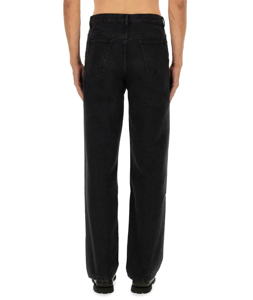 A.P.C. Черные хлопковые повседневные брюки, фото 3