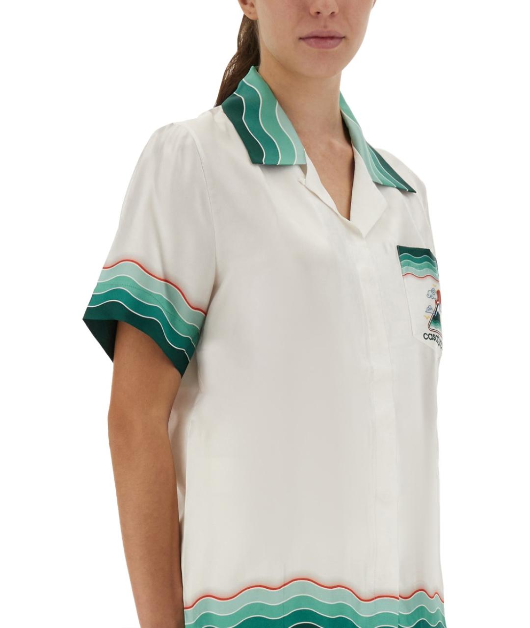 CASABLANCA Мульти шелковая рубашка, фото 5