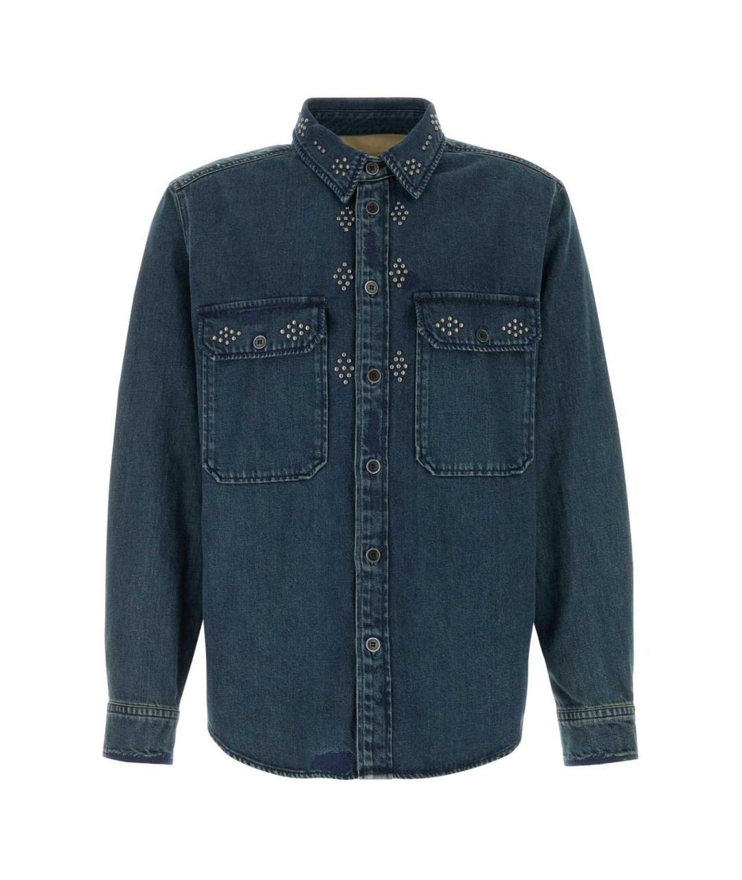 ISABEL MARANT Синяя хлопковая куртка, фото 1