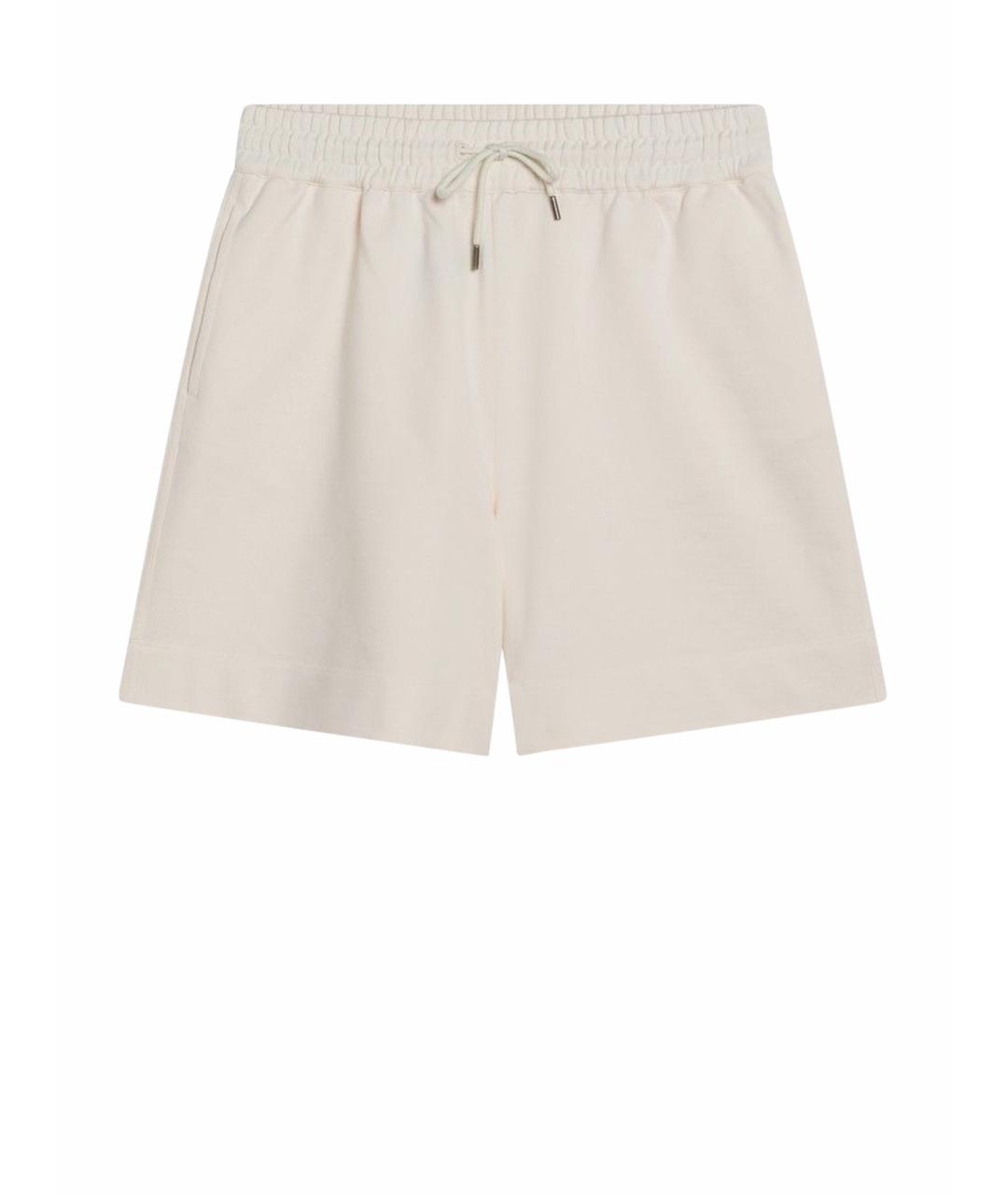 MONCLER Бежевые хлопковые шорты, фото 1