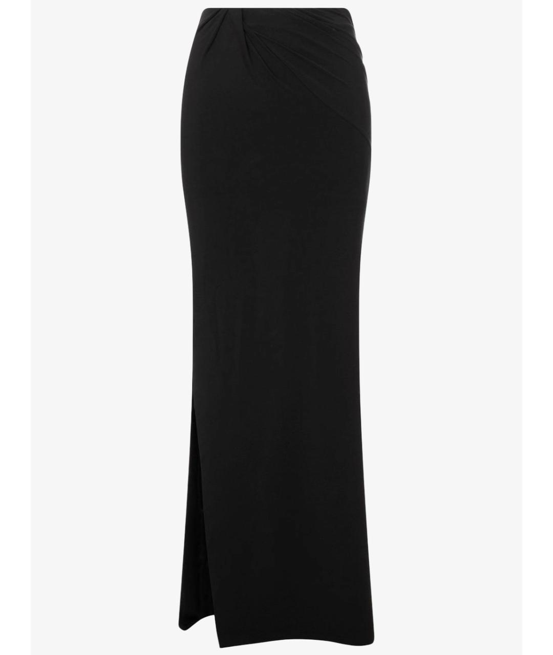 JACQUEMUS Черная хлопковая юбка макси, фото 1