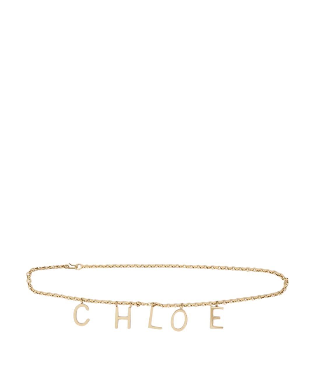 CHLOE Золотой ремень, фото 1