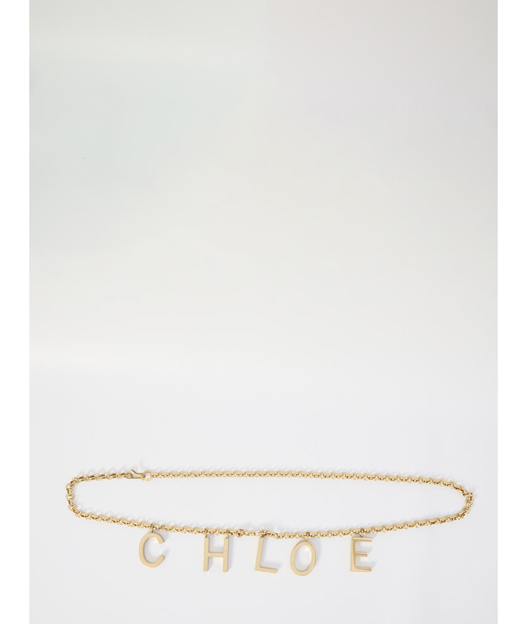 CHLOE Золотой ремень, фото 4