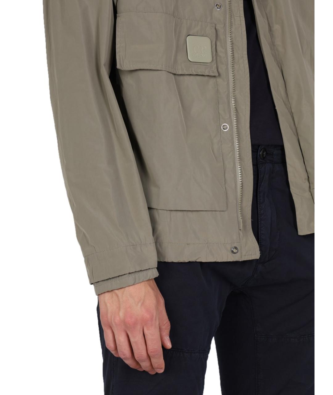 CP COMPANY Хаки полиэстеровая куртка, фото 4