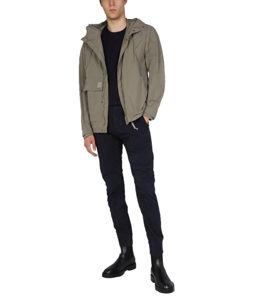 CP COMPANY Хаки полиэстеровая куртка, фото 3
