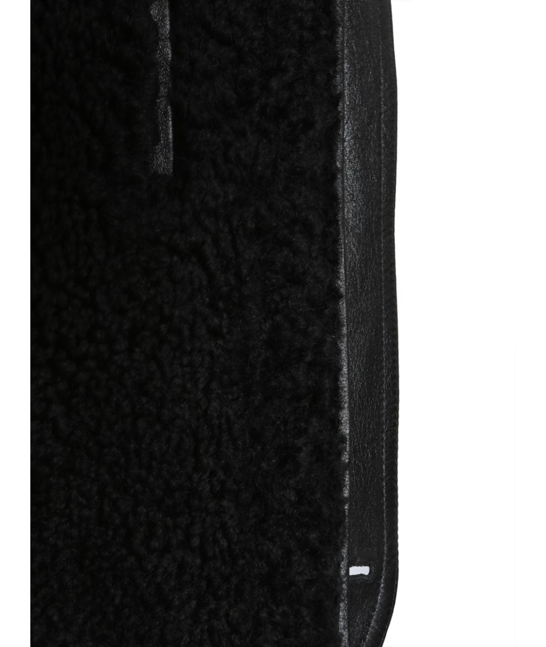 SAINT LAURENT Черная кожаная куртка, фото 6