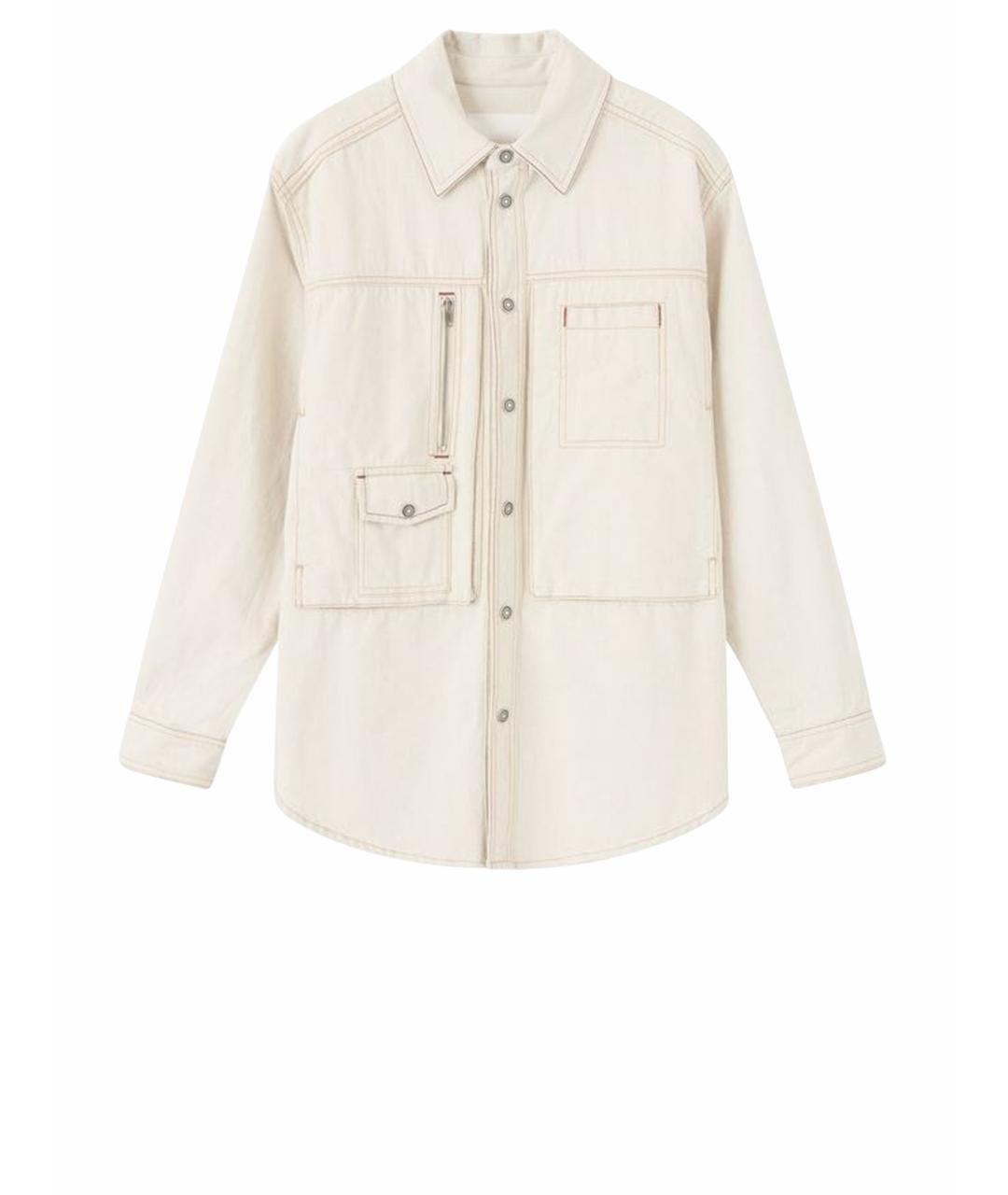 ISABEL MARANT Бежевая хлопковая куртка, фото 1