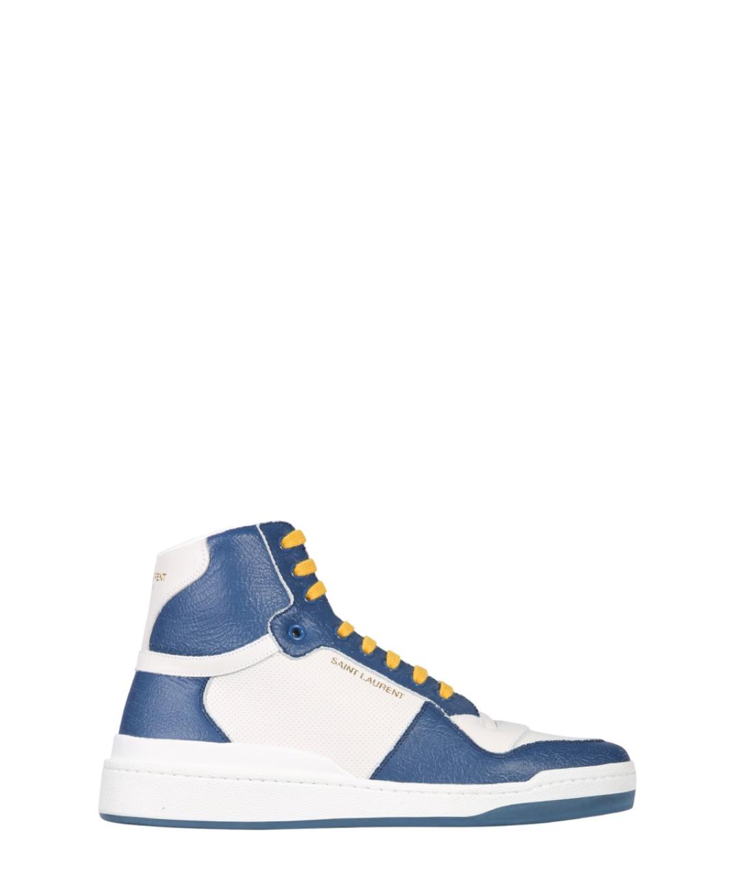 SAINT LAURENT Мульти кожаные высокие кроссовки / кеды, фото 1
