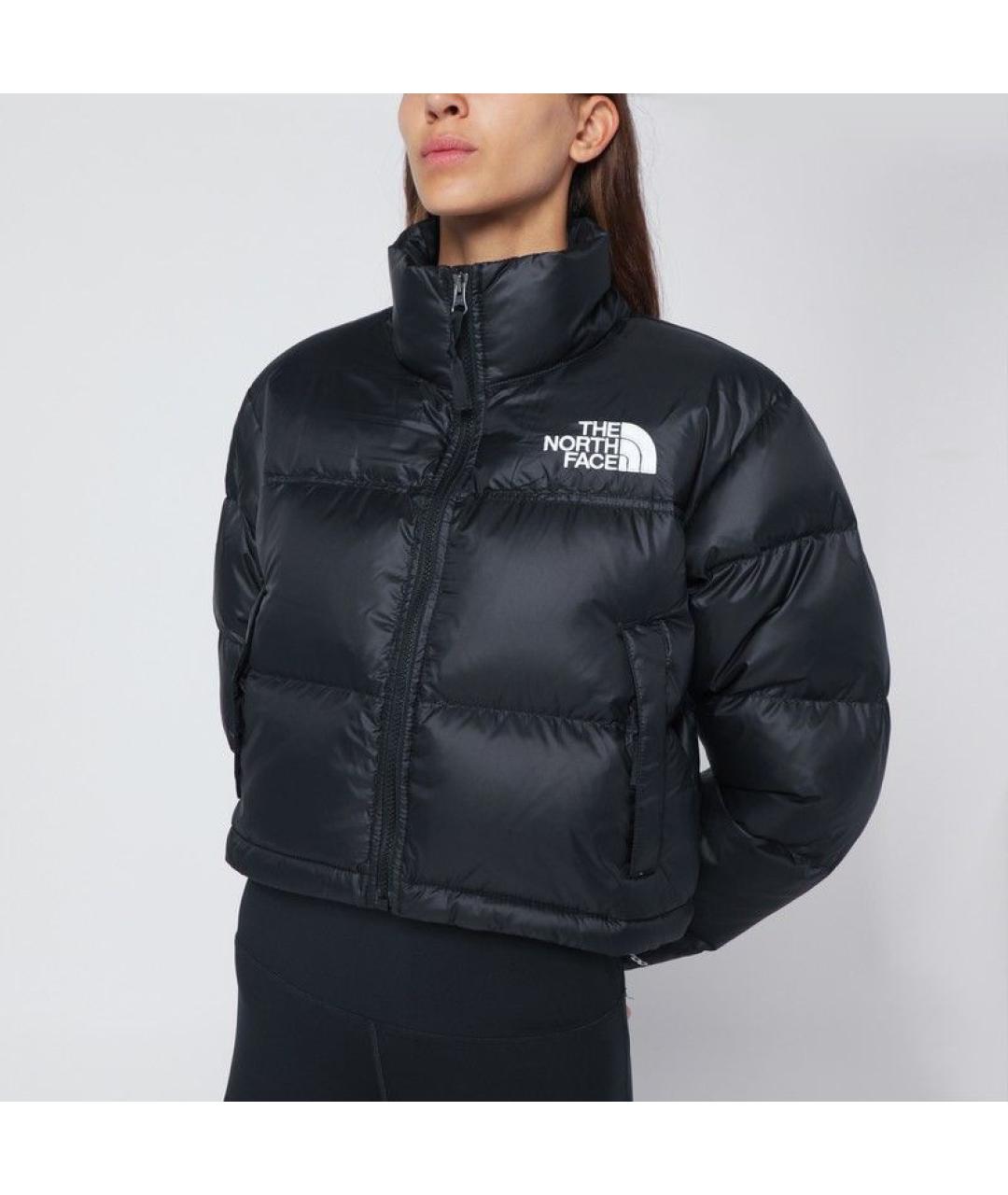 THE NORTH FACE Черная полиамидовая куртка, фото 2