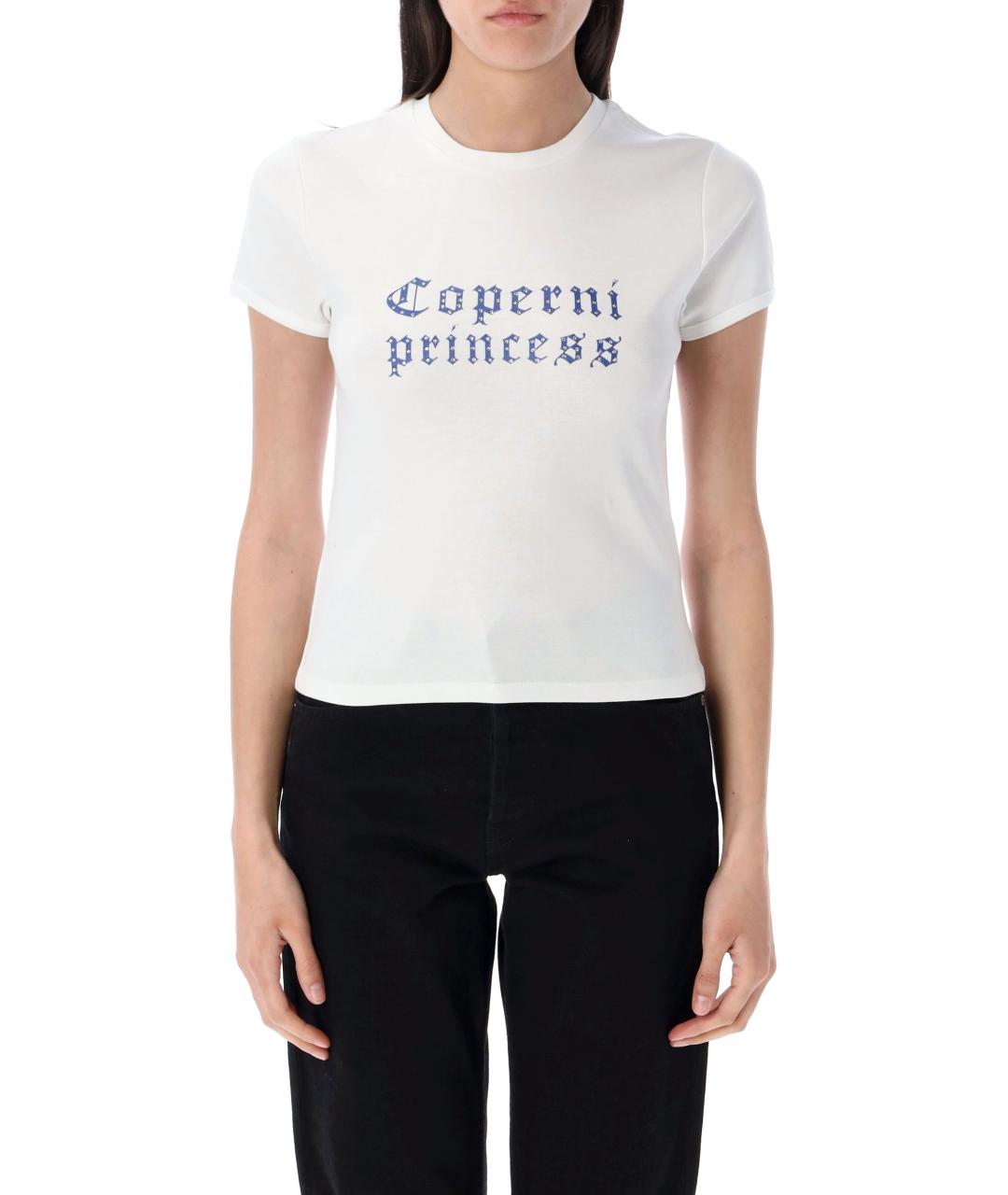 COPERNI Белая хлопковая футболка, фото 4