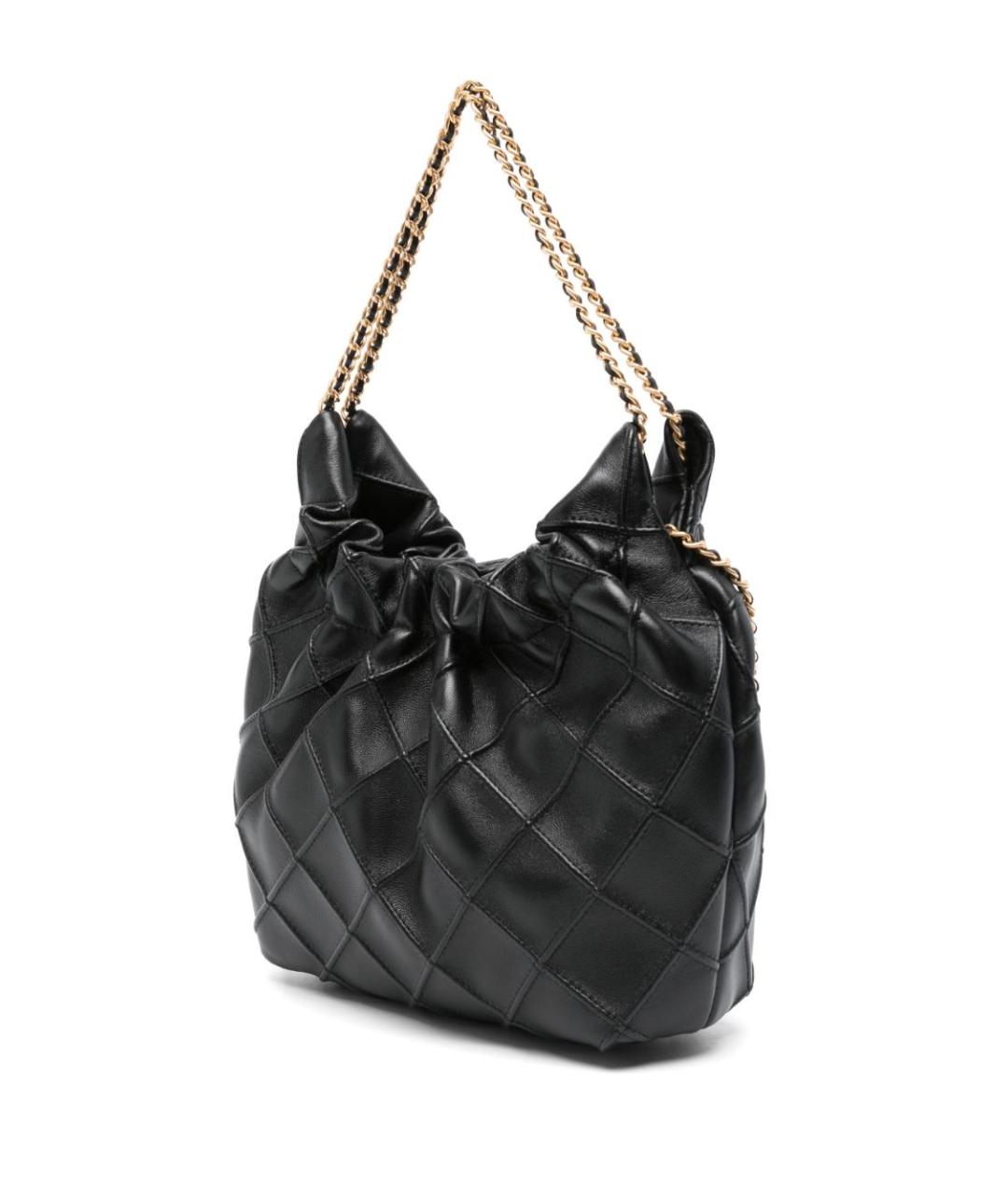 TORY BURCH Черная кожаная сумка через плечо, фото 5