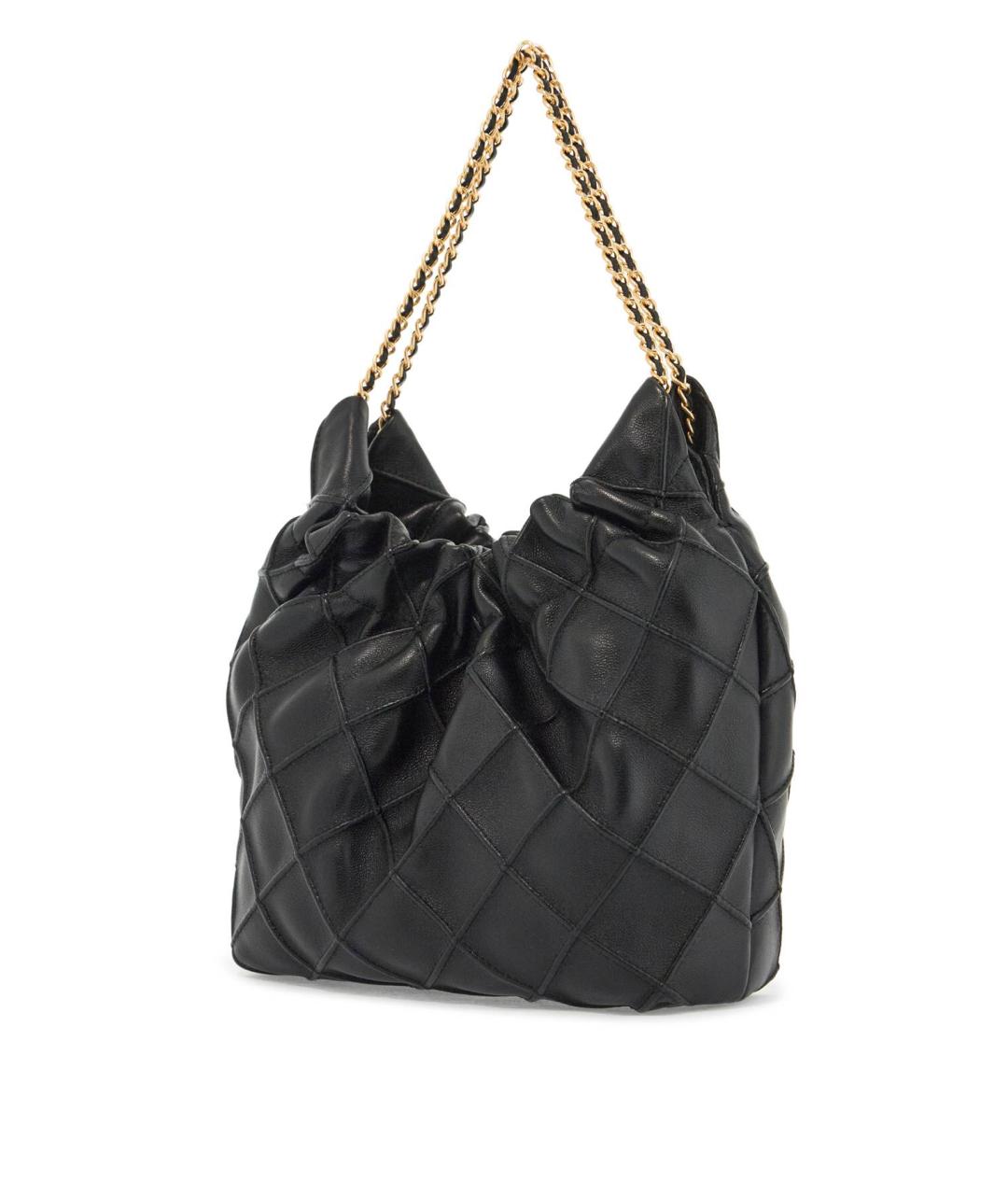 TORY BURCH Черная кожаная сумка через плечо, фото 3