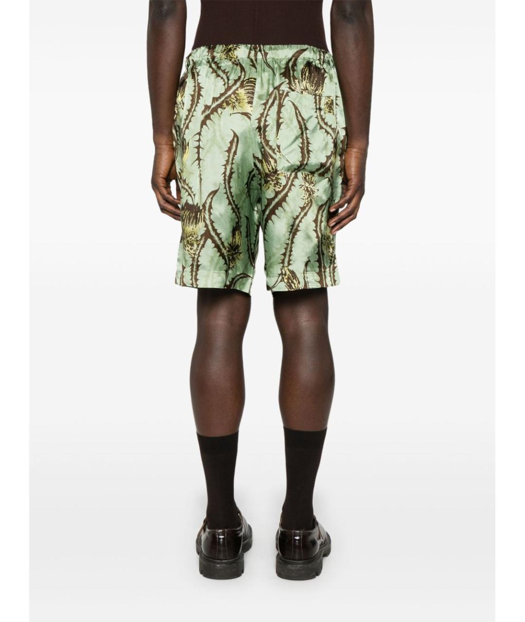 DRIES VAN NOTEN Мульти вискозные шорты, фото 4