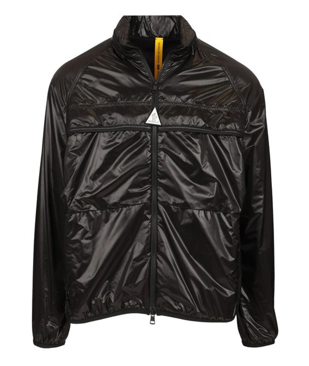 MONCLER Черная полиамидовая куртка, фото 1