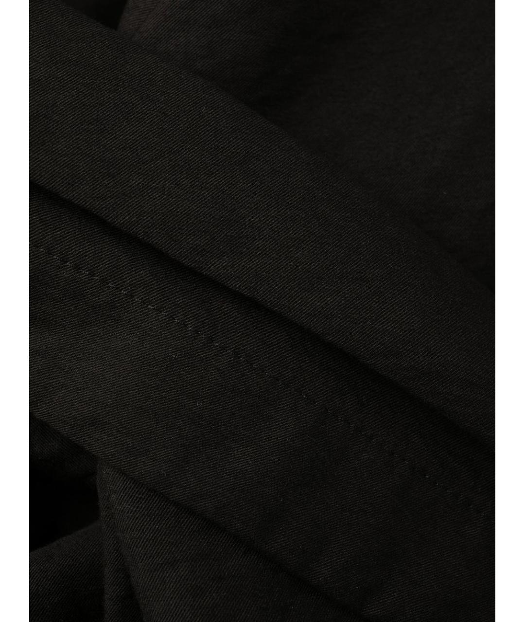 JACQUEMUS Черное вискозное вечернее платье, фото 6