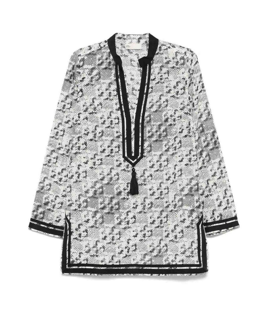 TORY BURCH Мульти шелковое платье, фото 1